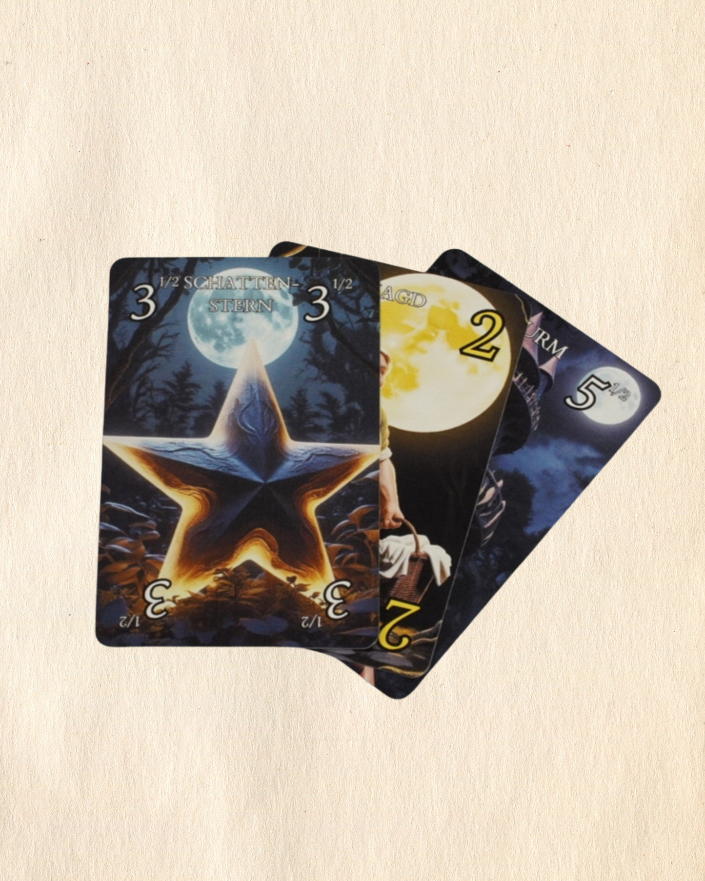 COMING SOON: Mondstich mit 24 Sonderkarten + Mondwürfel zur Bestimmung der Mondphase